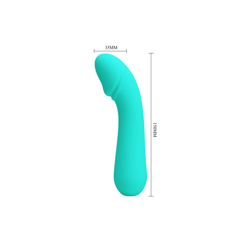 Pretty Love - Cetus Vibrador Recargable Verde Agua | Vybes.it