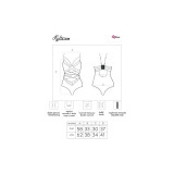 Livco Corsetti Fashion - Kylssiam Lc 90613 Body Negro S/M | Vybes.it