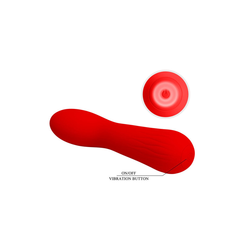 Pretty Love - Faun Vibrador Recargable Rojo | Vybes.it