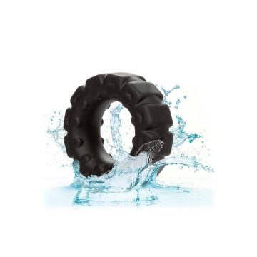 CALEXOTICS - ALPHA BAGUE PROLONG NOIRE - Cockrings sans vibration