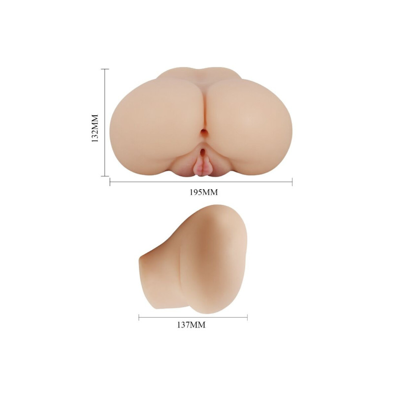 Crazy Bull - Vibrateur Vagin Et Anus Luna Réaliste | Vybes.it