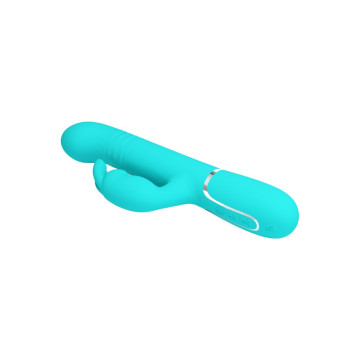 Pretty Love - Coale Rabbit Vibrator Perlen Aquagrün | Vybes.it