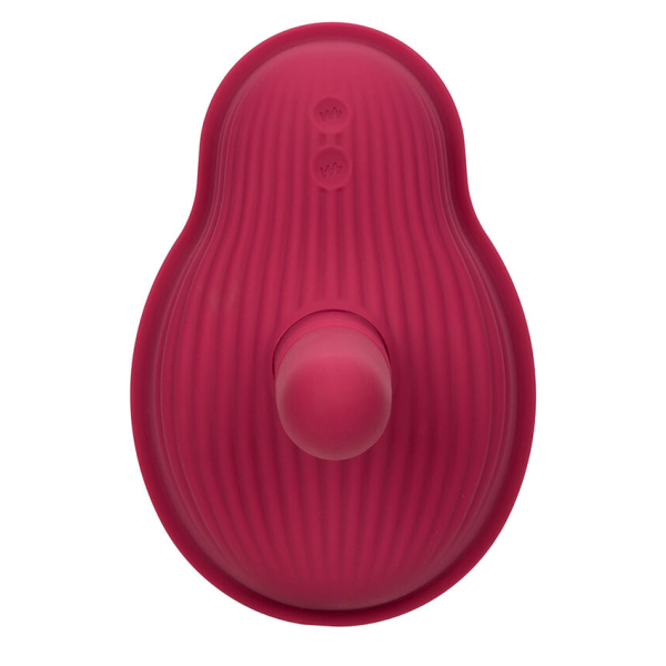 CALEXOTICS - RIDER MASSAGER DOUBLE MOTEUR TÉLÉCOMMANDE ROUGE