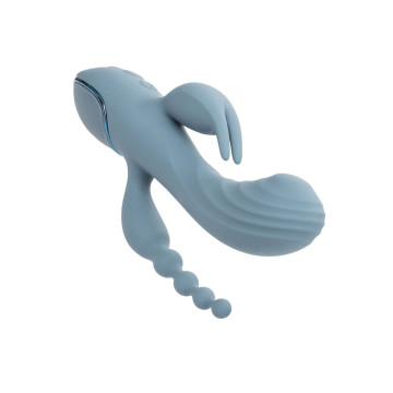 Calexotics - Vibrateur Triple Ecstasy Gris | Vybes.it