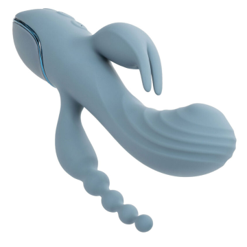 CALEXOTICS - VIBRATORE TRIPLE ECSTASY GRIGIO