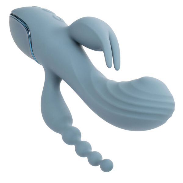 CALEXOTICS - VIBRATORE TRIPLE ECSTASY GRIGIO