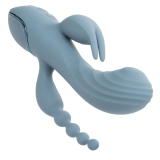 CALEXOTICS - VIBRATORE TRIPLE ECSTASY GRIGIO