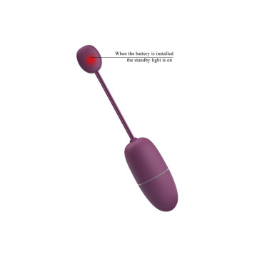 Pretty Love - Nymph Huevo Vibrador Controlado Por App Lila |