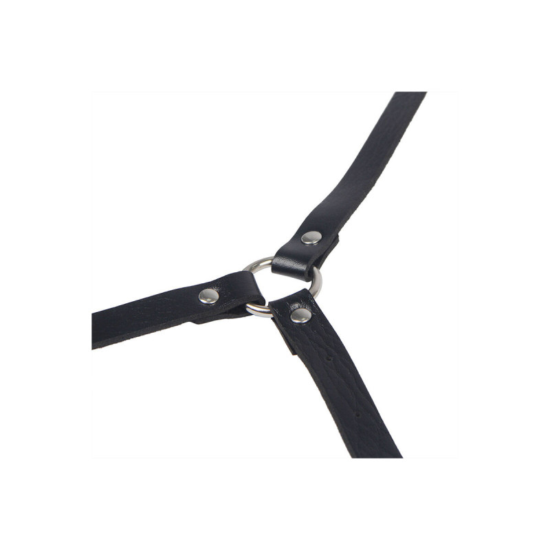 Subblime - Arnés De Cuerpo Cuero Negro Talla Única | Vybes.it