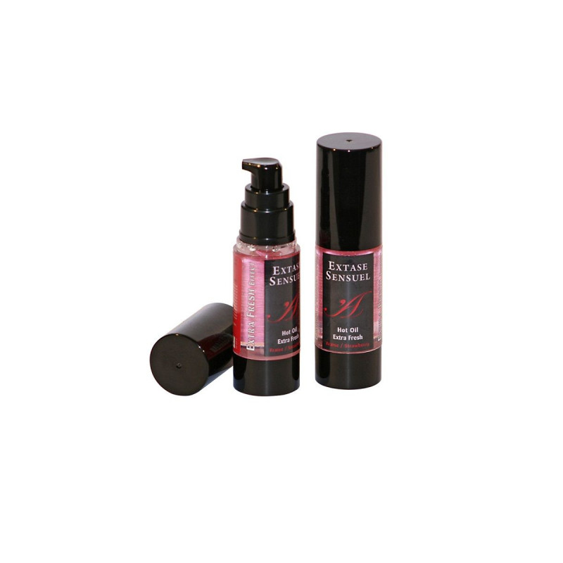 EXTASE SENSUAL - MASSAGEÖL MIT EXTRA FRISCHEM ERDBEER EFFEKT 30 ML -…
