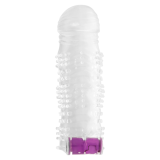 OHMAMA - FUNDA PENE TEXTURADA CON BALA VIBRADORA