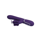 Pretty Love - Vibrador Rabbit Multifunción 4 En 1 Mariposa Morado |