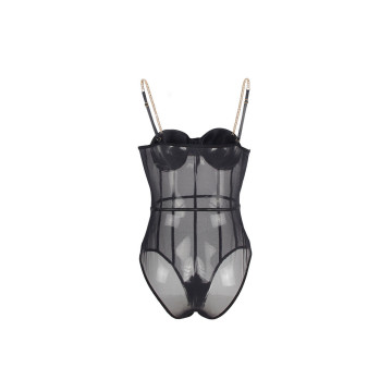 Subblime - Body Tirantas Cadena Negro S/M | Vybes.it
