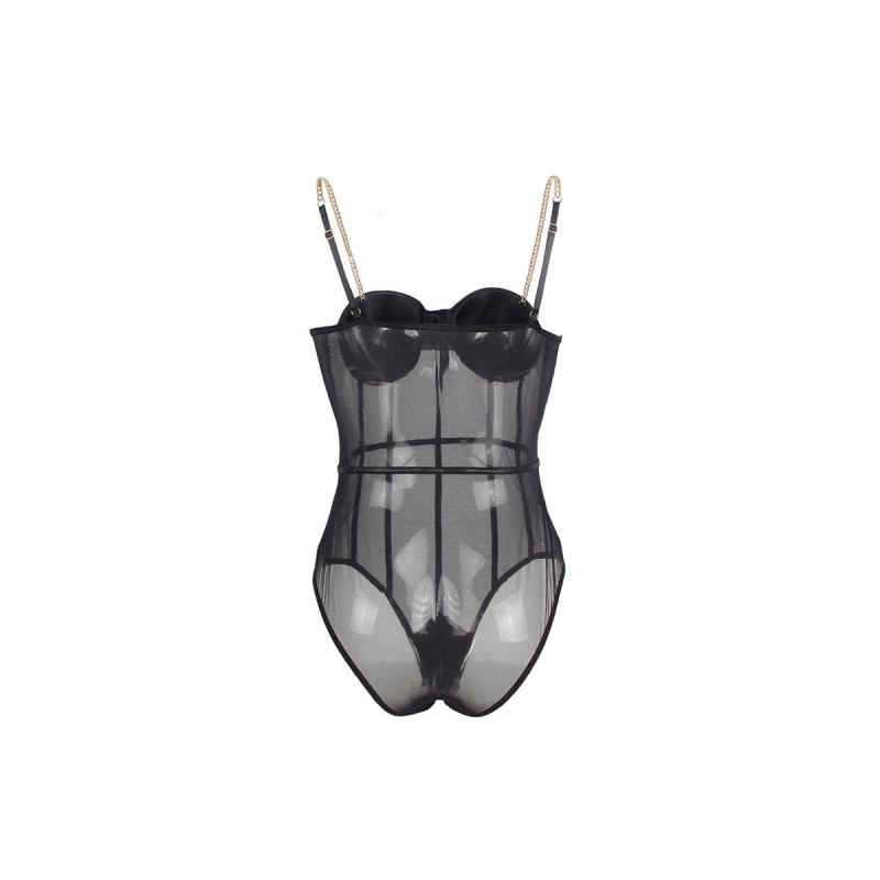 Subblime - Body Tirantas Cadena Negro S/M | Vybes.it