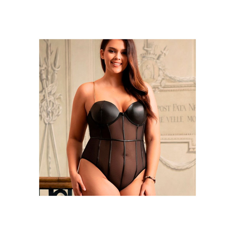 Subblime - Body Noir Bretelles Chaîne L/Xl | Vybes.it