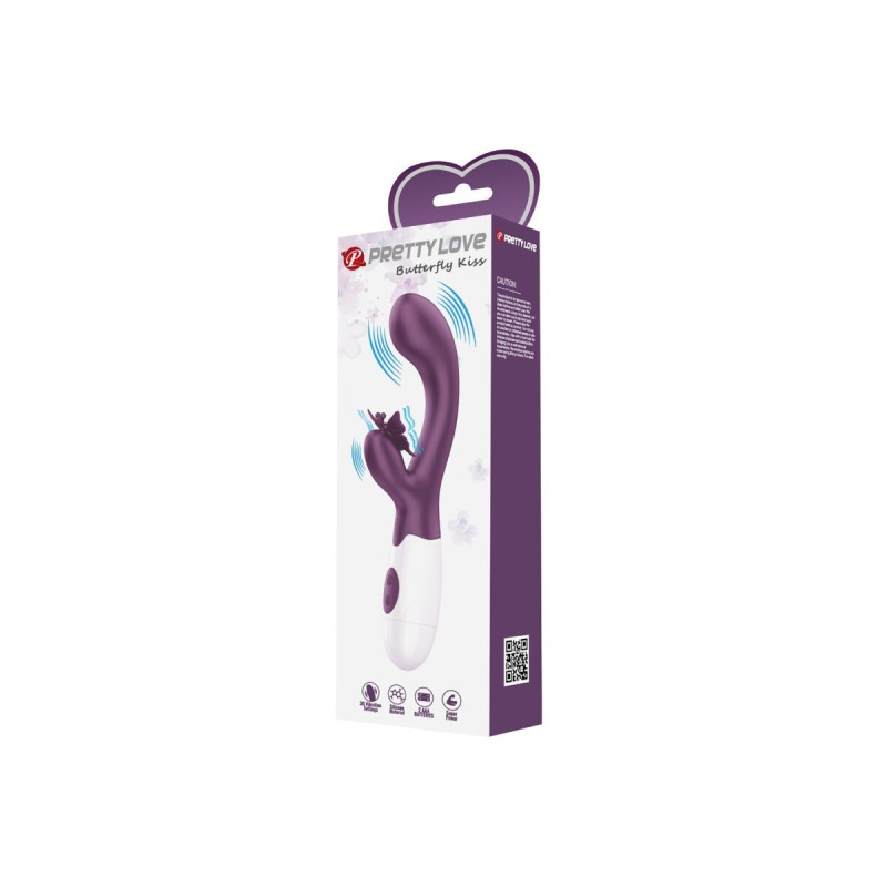 Pretty Love - Butterfly Kiss Vibrador Rabbit & Estimulador Punto G