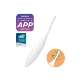 Satisfyer - Twirling Joy Estimulador Clitoris Blanco | Vybes.it