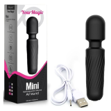 ARMONY - YOUR MAGIC MASAJEADOR & VIBRADOR RECARGABLE 10 VIBRACIONES NEGRO