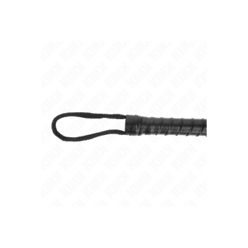 KINK - BLACK ROPE WHIP 56 CM - KINK IMPACT & TOUCH - BDSM whips