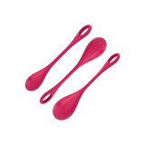 Satisfyer - Yoni Power 1 Kit De Entrenamiento Rojo | Vybes.it