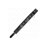 Kink - Collar Con Correa 80 Cm Esclavitud 3 Anillos 53 X 5 Cm |