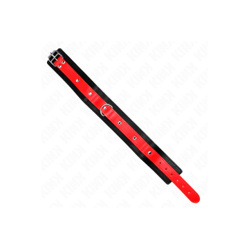KINK - NECKLACE WITH RED STRAP 65 CM AJUSTABLE 36-43 CM X 5 CM - KINK…