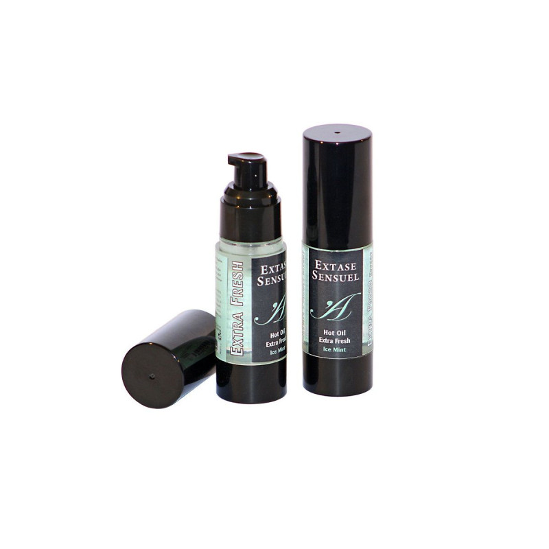 EXTASE SENSUAL - HUILE DE MASSAGE EFFET GLACE EXTRA FRAÎCHE 30 ML - A…