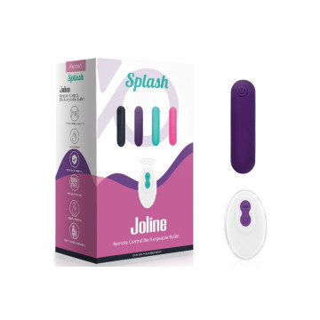 ARMONY - SPLASH JOLINE VIBRATOR BULLET SILICONE REMOTE CONTROL 10 VIB…