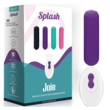 ARMONY - SPLASH JOIE BALA VIBRADORA SILICONA CONTROL REMOTO 10 VIBRACIONES 75 X 19 CM MORADO