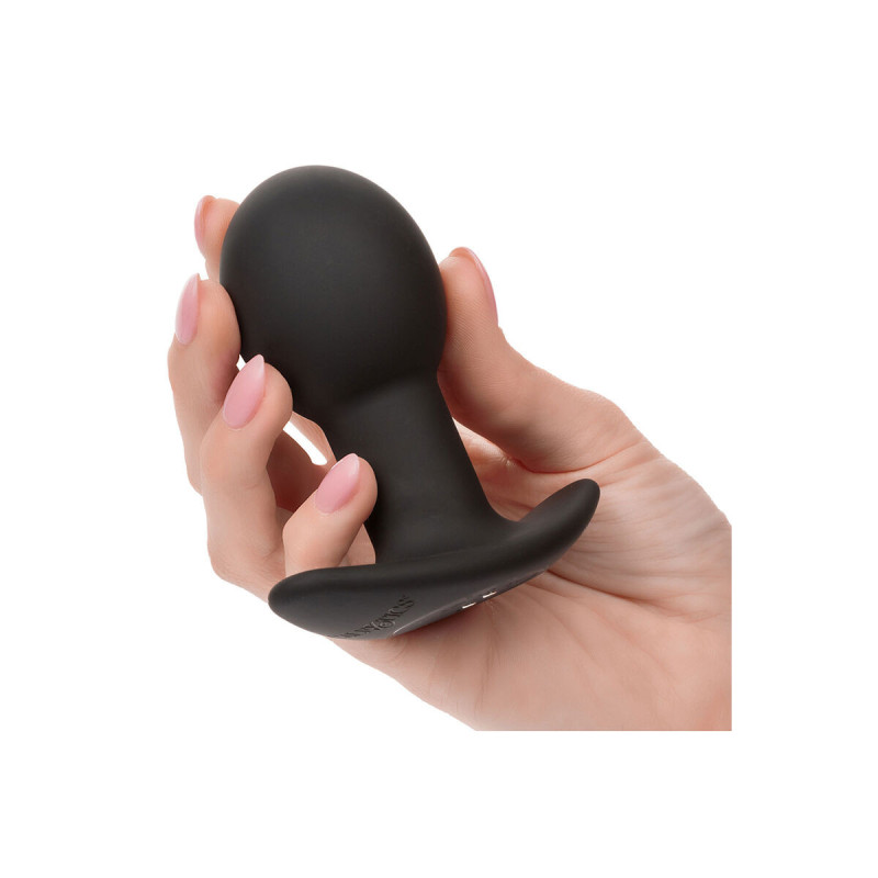 Calexotics - Rock Bottom Anal Plug 10 Vibrazioni Silicone Nero |