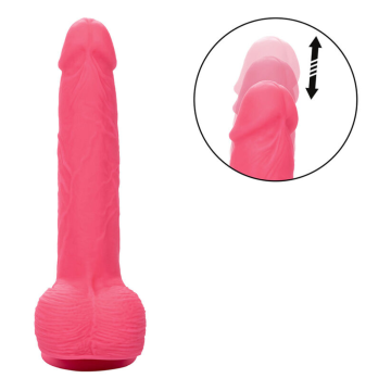 CALEXOTICS - STUDS VIBRATEUR RÉALISTE 10 VIBRATIONS ROSE