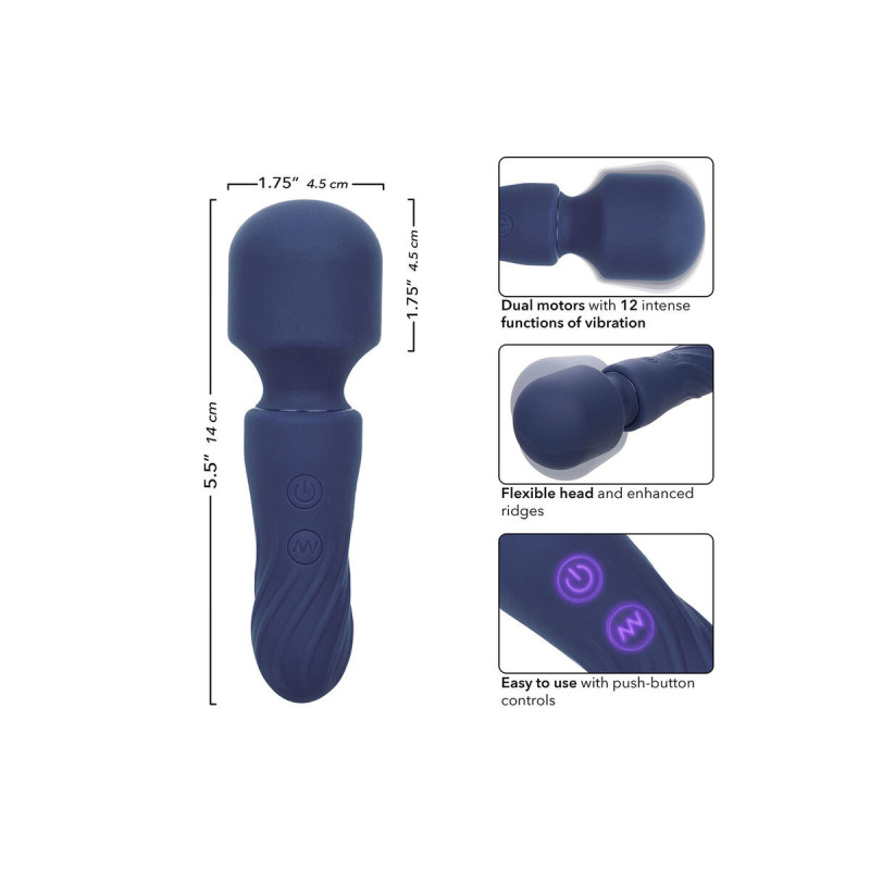 Calexotics - Charisma Charm Massager 12 Functions Purple | Vybes.it
