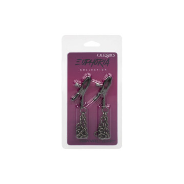 CALEXOTICS - EUPHORIA PINZAS PEZONES CON CADENA 14,5 CM
