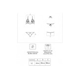 Livco Corsetti Fashion - Jimena Lc 20216 Bh + String Schwarz Eine