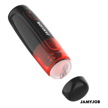 JAMYJOB - STORM AUTOMATISCHER VAGINALMASTURBATOR MIT 10 MODI, ROTATION UND DRUCKFUNKTION