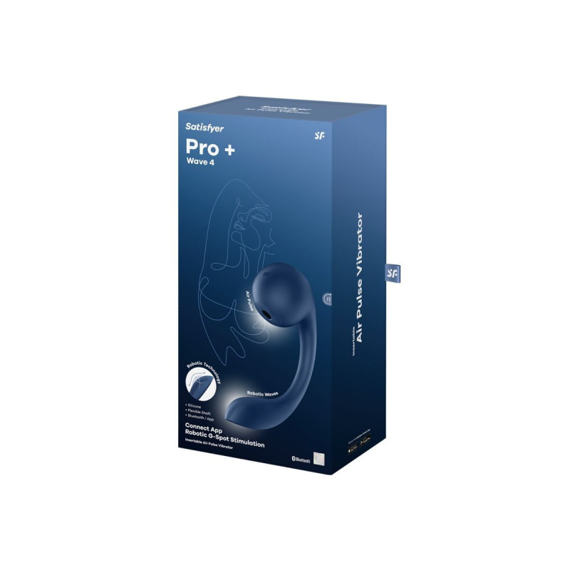 Satisfyer - Pro+ Wave 4 Stimulateur Point G Et Impulsion D'air