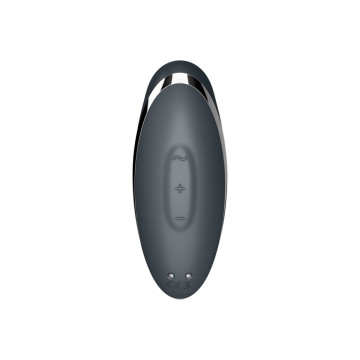 SATISFYER - TAP & CLIMAX 2 VIBRADOR & ESTIMULADOR GRIS