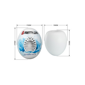 Pretty Love - Masturbador Masculino Huevo Blanco | Vybes.it