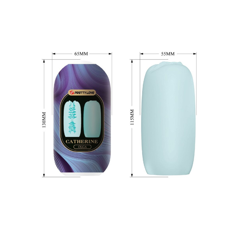Pretty Love - Olga Masturbador Masculino Azul | Vybes.it