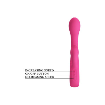 Pretty Love - Fritz Vibrador Rabbit 12 Vibraciones Rosa | Vybes.it