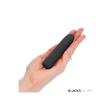 Black & Silver - Geri Usb Ricaricabile Vibrante Bullet 8 Vibrazioni
