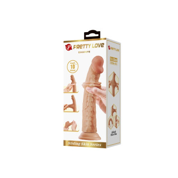 Pretty Love - Sharife Dildo Realístico 25 Cm Natural | Vybes.it