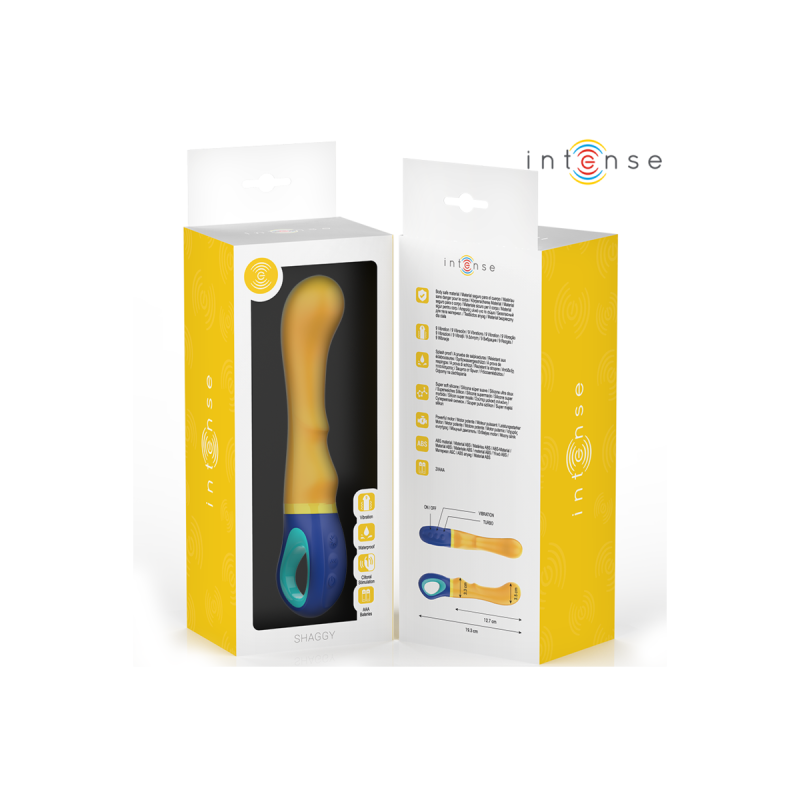 Intense - Shaggy Vibrador Punto - G Amarillo | Vybes.it
