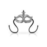 Ohmama - Masks Antifaz Flor De Lis Silver | Vybes.it