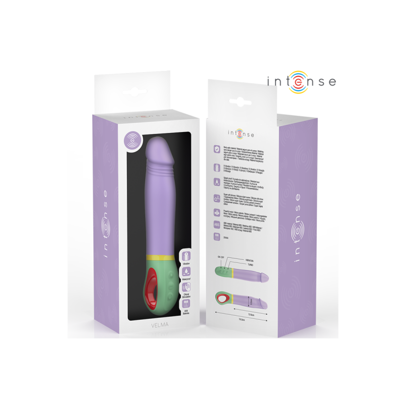 Intense - Velma Vibrador Clásico Morado | Vybes.it
