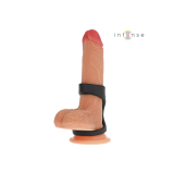 INTENSE - THEO ANNEAU PÉNIS DOUBLE SILICONE NOIR MODÈLE 3 - INTENSE F…