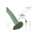 Intense - Becca Vibrador Con Ventosa 10 Vibraciones Verde Control