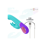 Intense - Mónica Vibrador Rabbit Con Estimulador Rotatorio Del