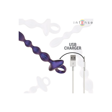 INTENSE - JACKIE PLUG ANAL VIBRADOR MODELO 1 CONTROL REMOTO