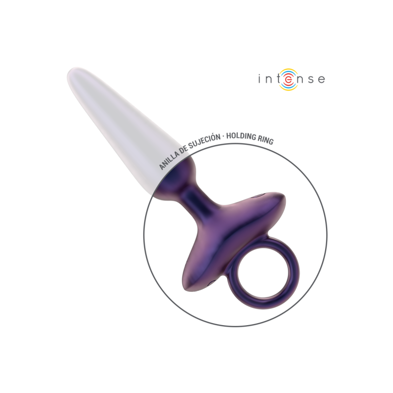 Intense - Marlon Plug Anal Vibrador Modelo 4 Control Remoto |